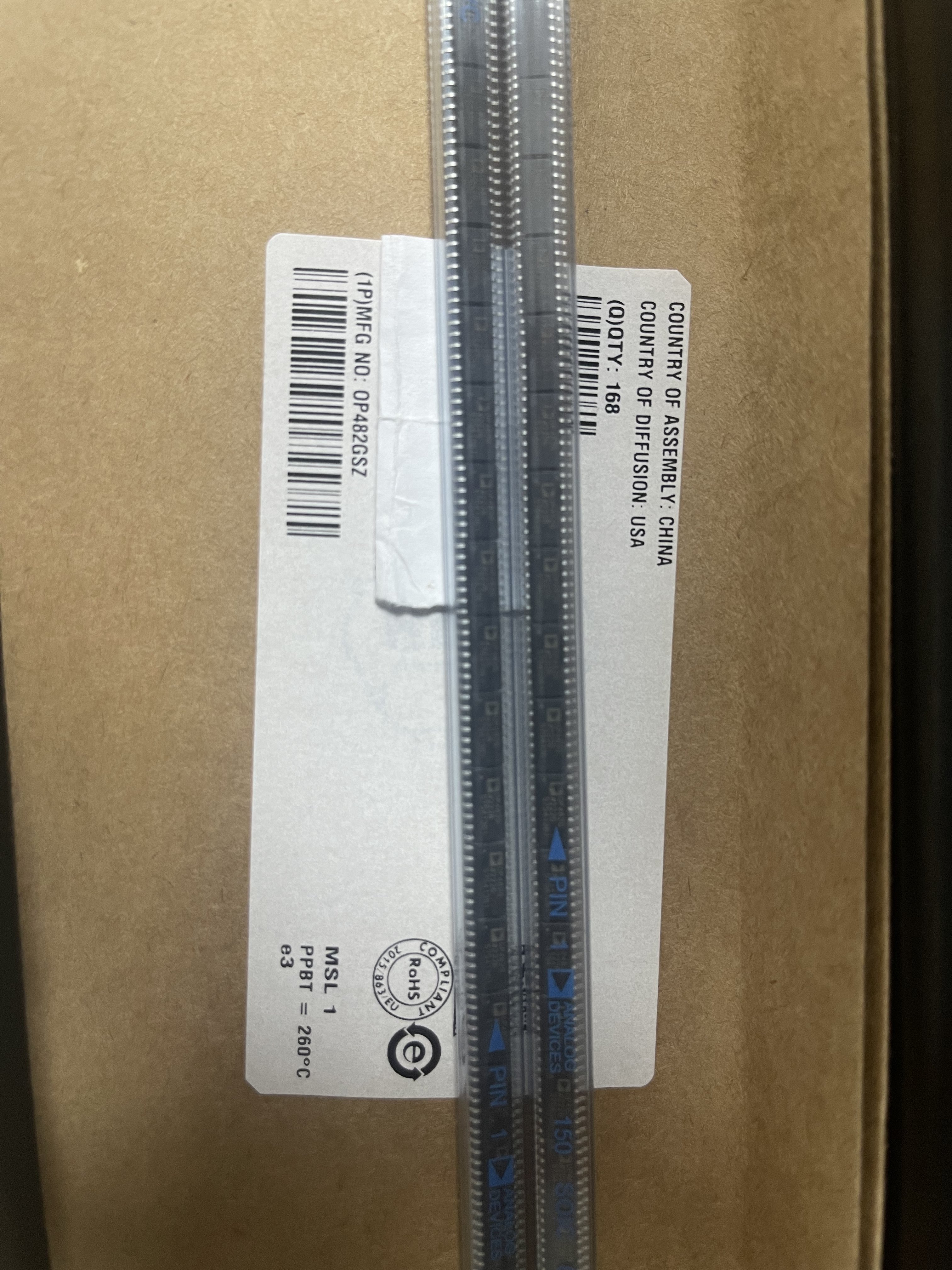 OP482GSZ New Original Integrated Circuit Electronic Components Amplifiers Comparators FET Input Amplifiers