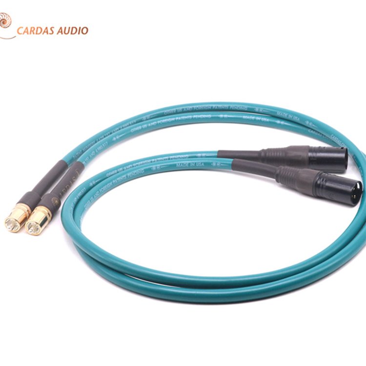 Hifi Cardas Rca to Xlr Balanced Plug Audio Cable Cardas Cross Audio Amplifier Cd Dvd Player Rca Interconnect Signal Cable