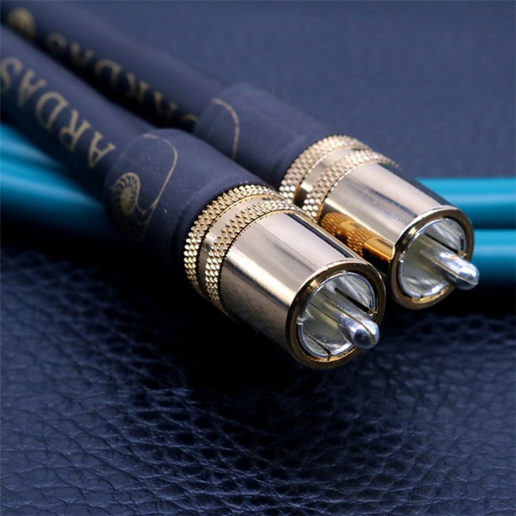 Hifi Cardas Rca to Xlr Balanced Plug Audio Cable Cardas Cross Audio Amplifier Cd Dvd Player Rca Interconnect Signal Cable