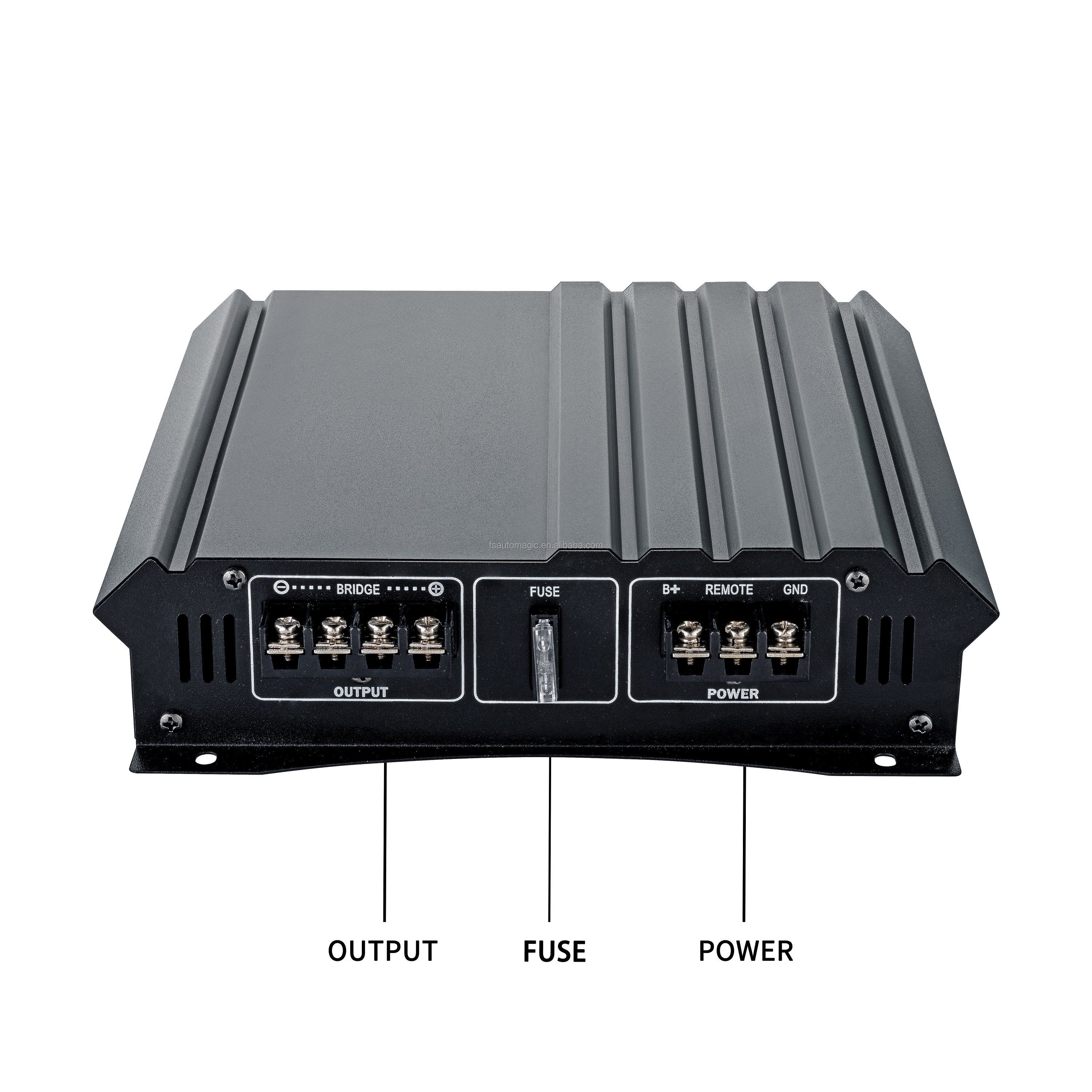 QMF 12V 500w Car Audio Power Amplifier High Power Channel Class AB Subwoofer Audio 8000 Watt Car Amplifier