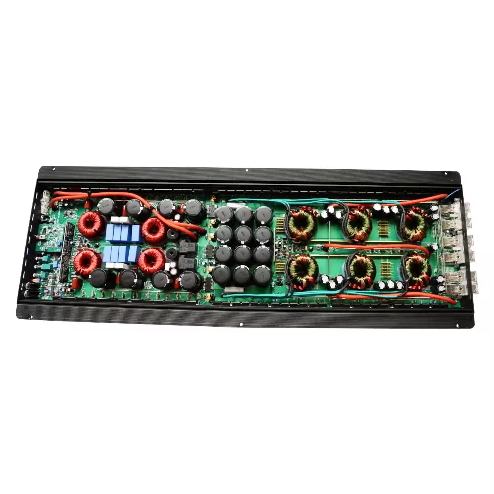 Factory Manufactures High Power Korean Series 7500 Watt Car Amplifier 12V Mono Block SPL Class-D Professional Car Amplifier