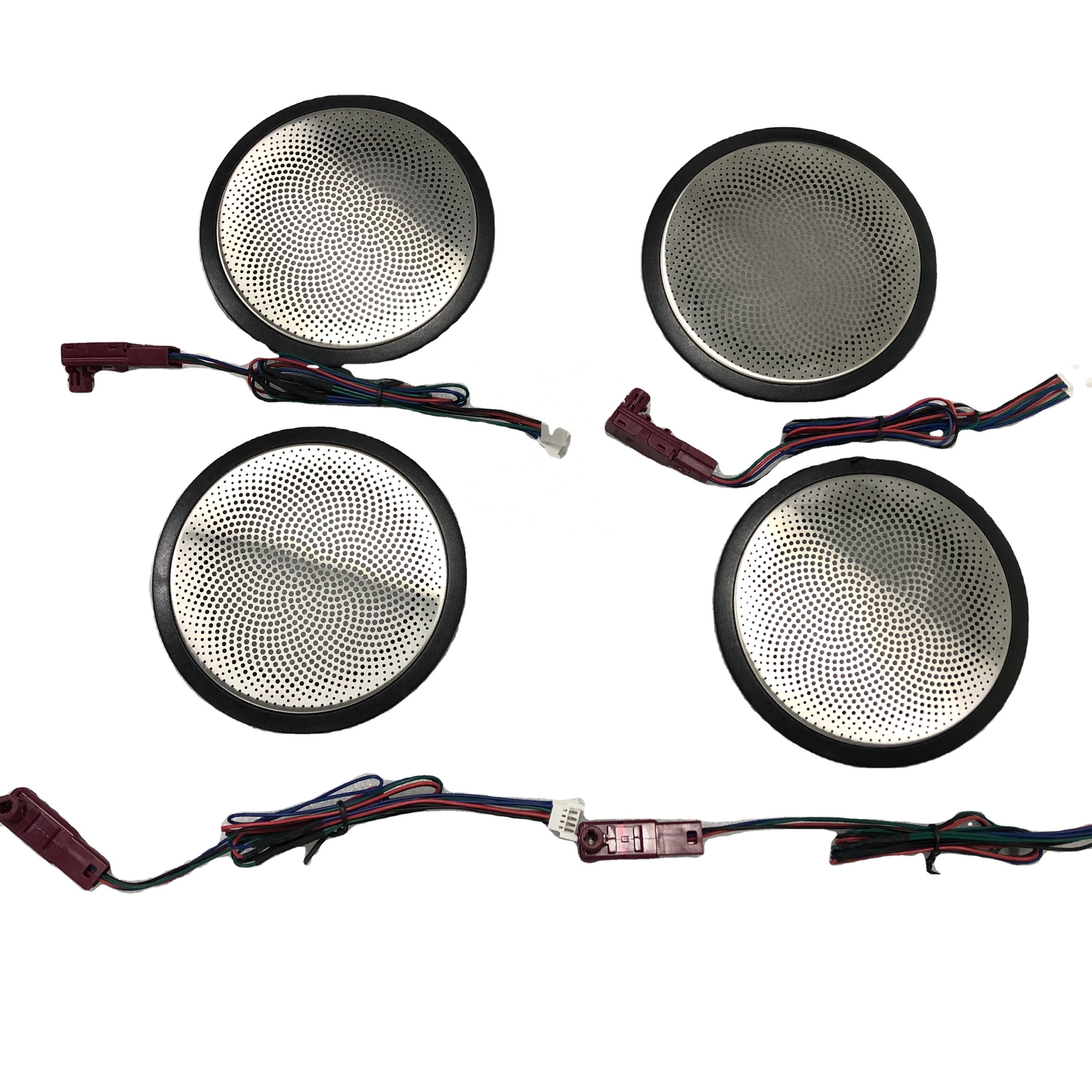 Epoch MotorParts Ambient Light Car Interior Kit For BMW F48/F49 Car Front and Rear Doors Speaker Audio Luminescent Tweeter Cover