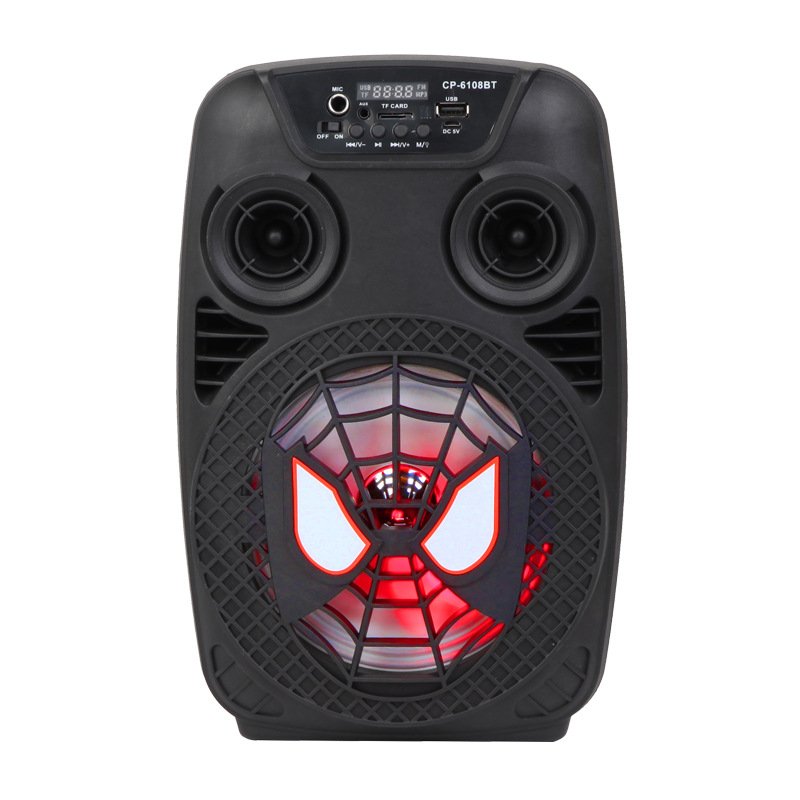 6.5 Inch Bluetooth Portable Bluetooth Speaker Big With Led Lights Song Audio Subwoofer Speakers Mid Range Speakers