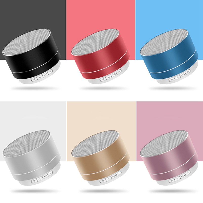 JW639 2025 New Products Custom Wholesale Metal Aluminum Alloy Portable Wireless BT Speaker Mini Outdoor Blue Tooth Speaker