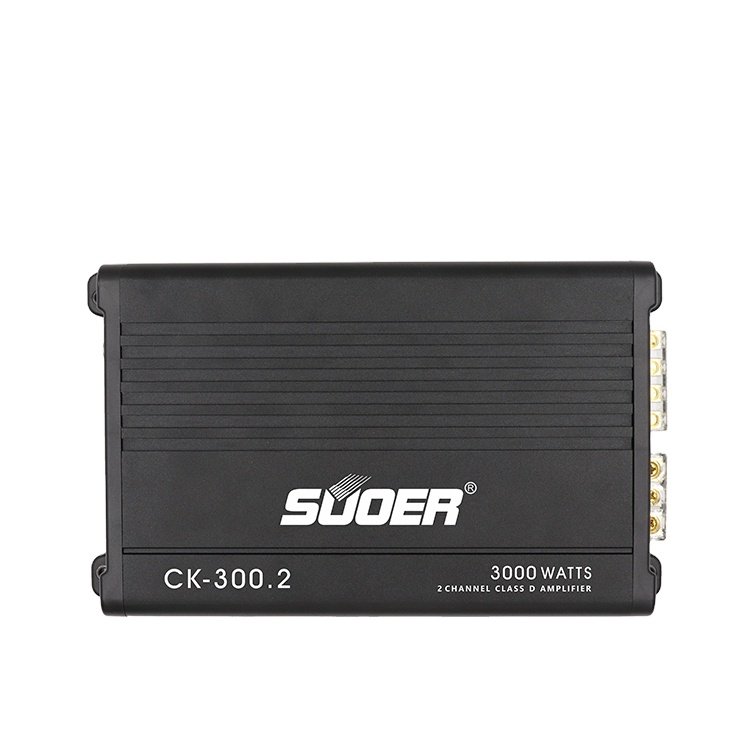Suoer CK-300.2 Final Sales 2 Channel Big Power Car Amplifier