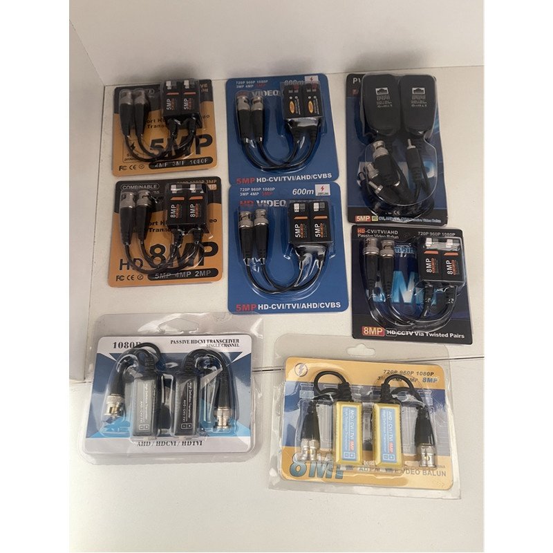 2 Pin Male and Female DC Connector Green Terminal Balun Connector With Screw For Audio Video Coaxial Cable DC power cable