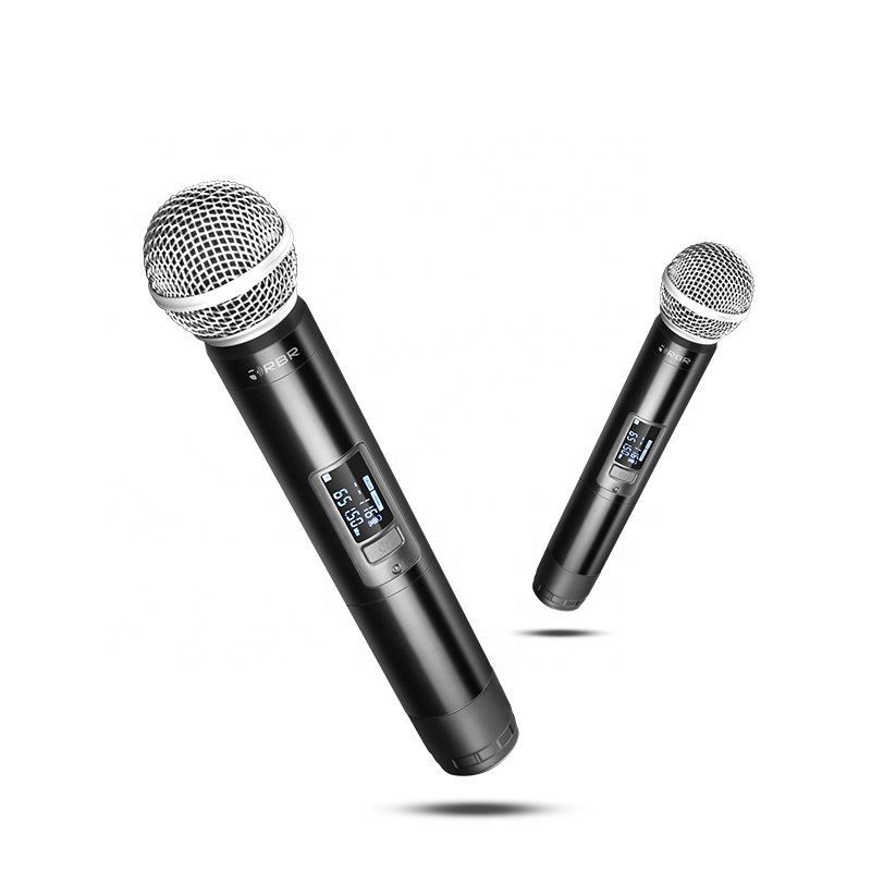 Professional bm688 antenna diversity uhf wireless microphone wireless mic
