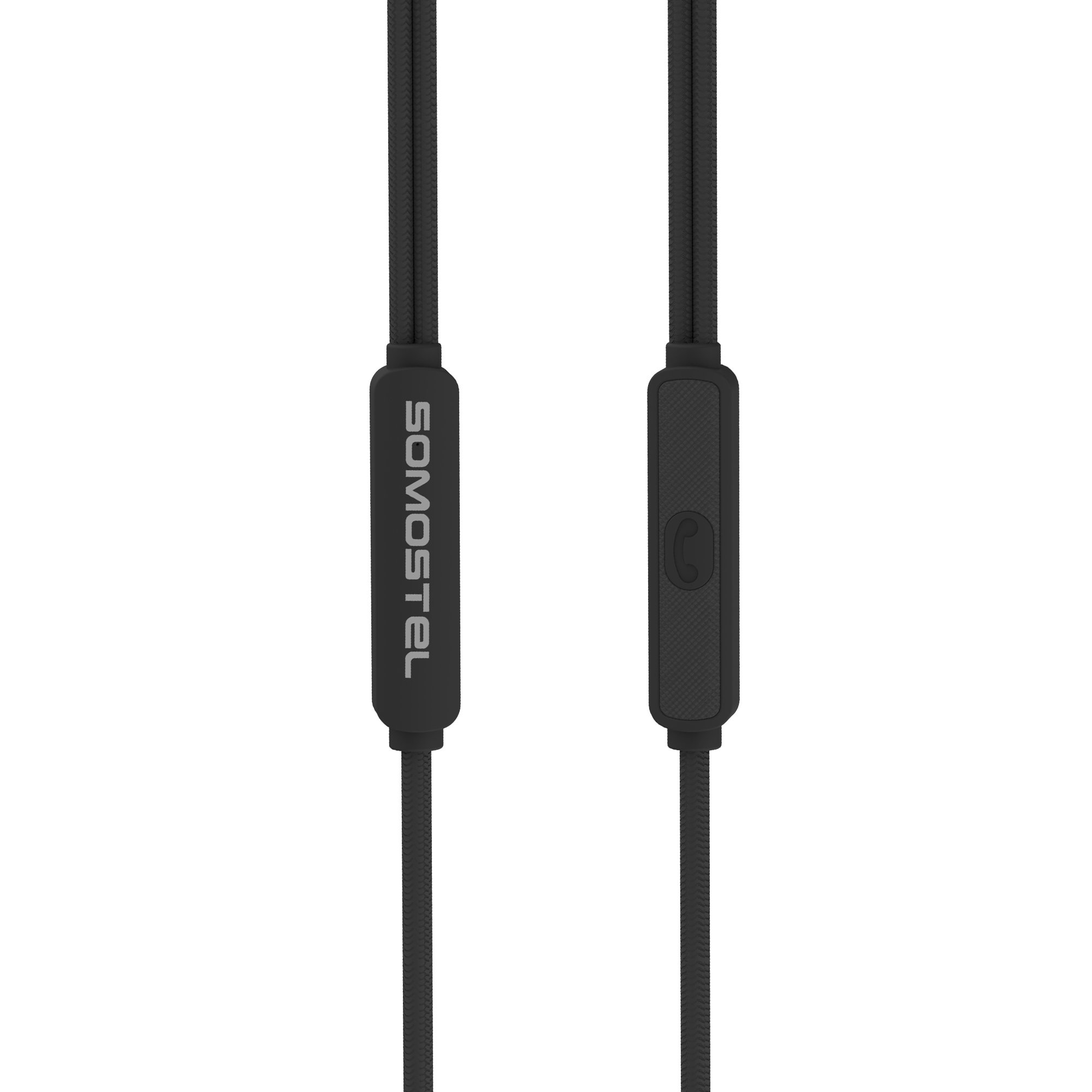 SOMOSTEL SMS-CJ15 new Trending products OEM Handsfree audifonos Microphone In-ear Wired Headphone 3.5mm earphone accessories