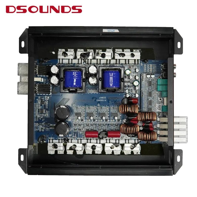 4CH Full Range Brazilian Style Car Amplifier with 500WrmsX4 and Good Price Car Amplifier for Car Audio