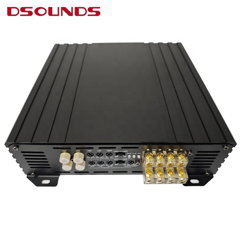 4CH Full Range Brazilian Style Car Amplifier with 500WrmsX4 and Good Price Car Amplifier for Car Audio