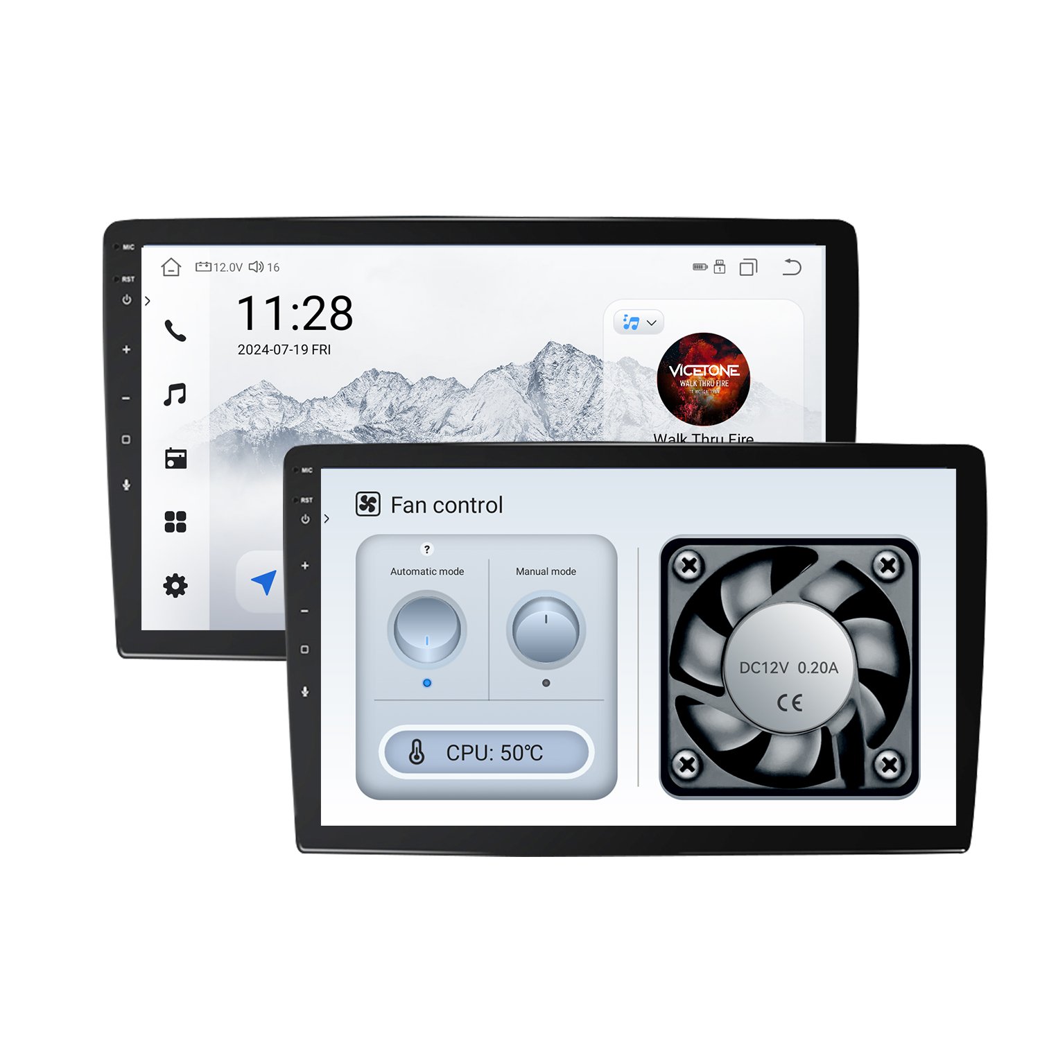 Spot Product 4+64G Single Din Touch Screen Android 13.0 Car Player High Quality 9 Inch7 Inch Universal