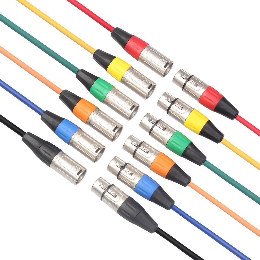 XLR Cable Microphone Extension Audio Cannon Cable Xlr Connectors Black Xlr And Power Cable Manufacturer