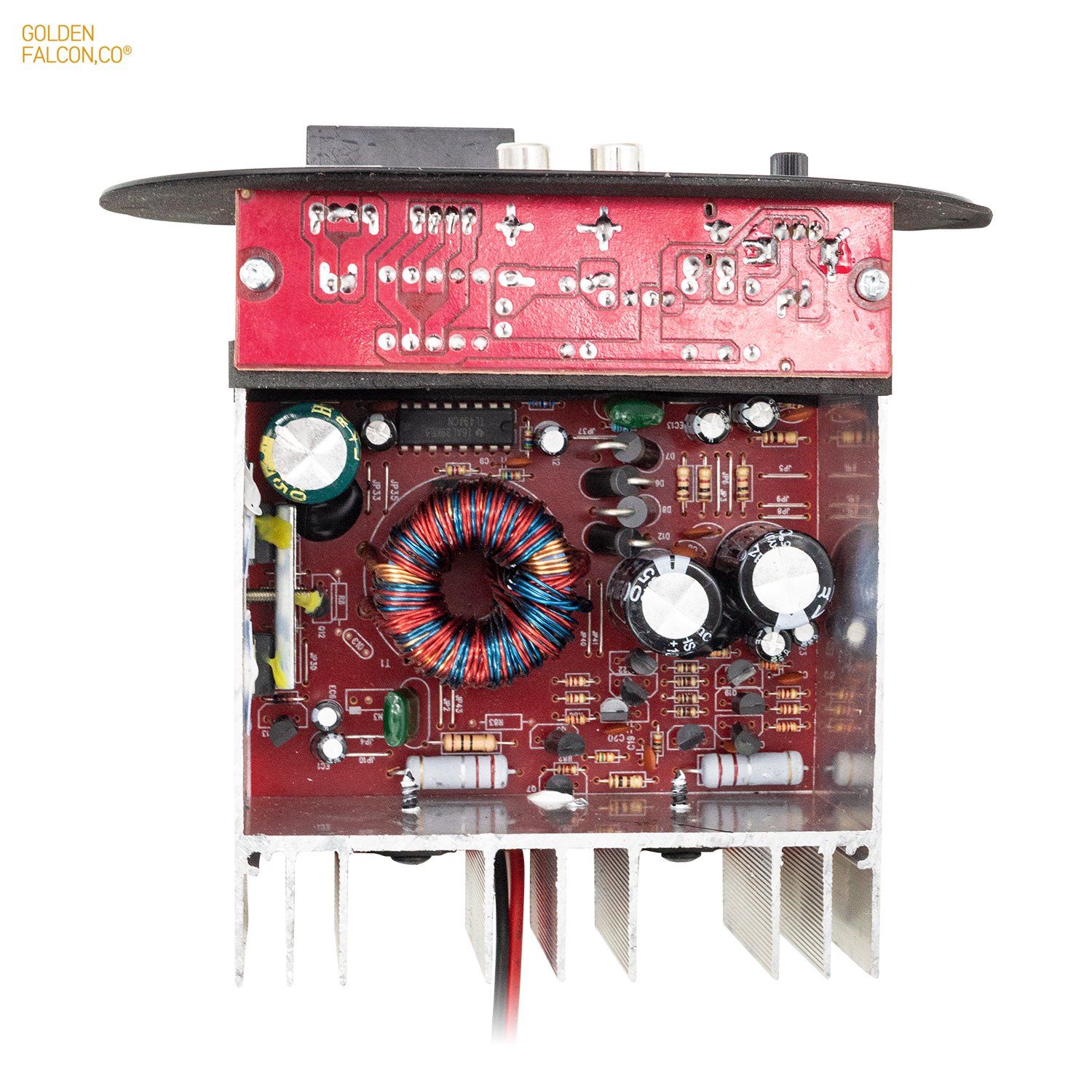 12V Car Power Amplifier Board for Subwoofer Car Audio Amplifier with AUX