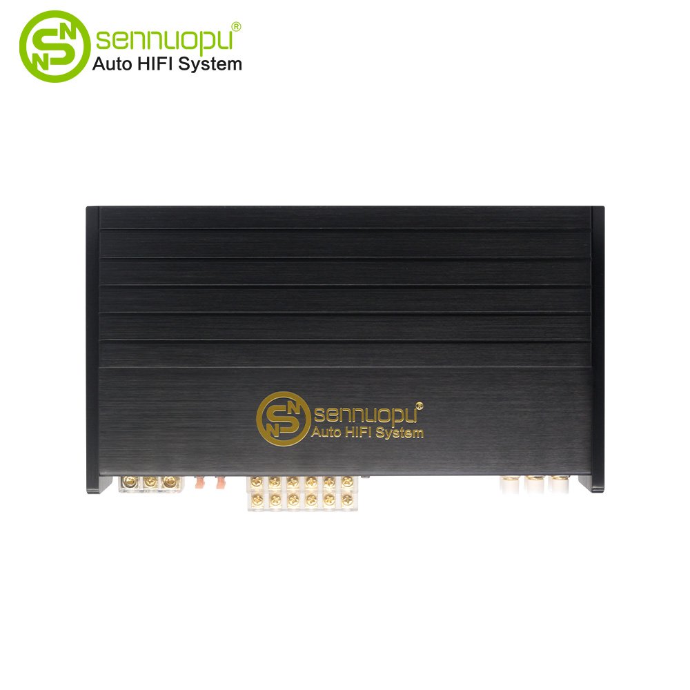 Sennuopu HQ-200.6A Car 4-channel Class AB Monoblock Amplifier Aluminium Universal Class D Two Channel Mono Car Amplifier Mono 2