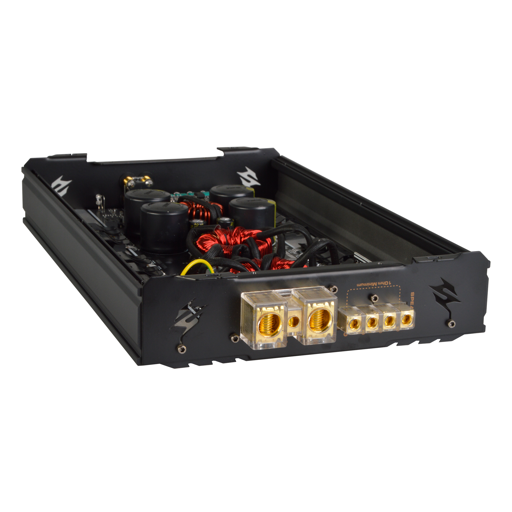 High Power One-Channel Big Power Amplifier for Cars Mini Ford Audio 1500W RMS Big Power Class D Car Amplifier