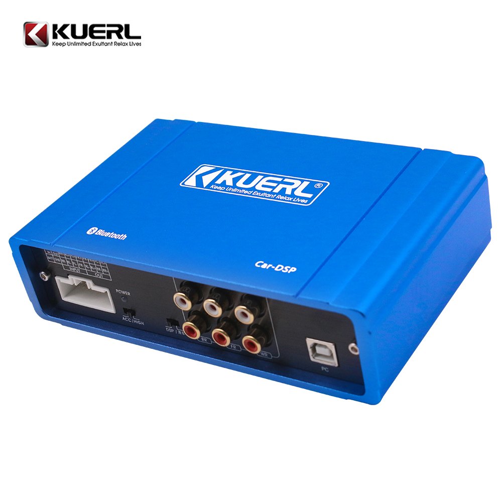 Hot Selling 31 EQ Car Audio Amplifier Processor Stereo DSP Car Amplifier Support Computer / Android Phone