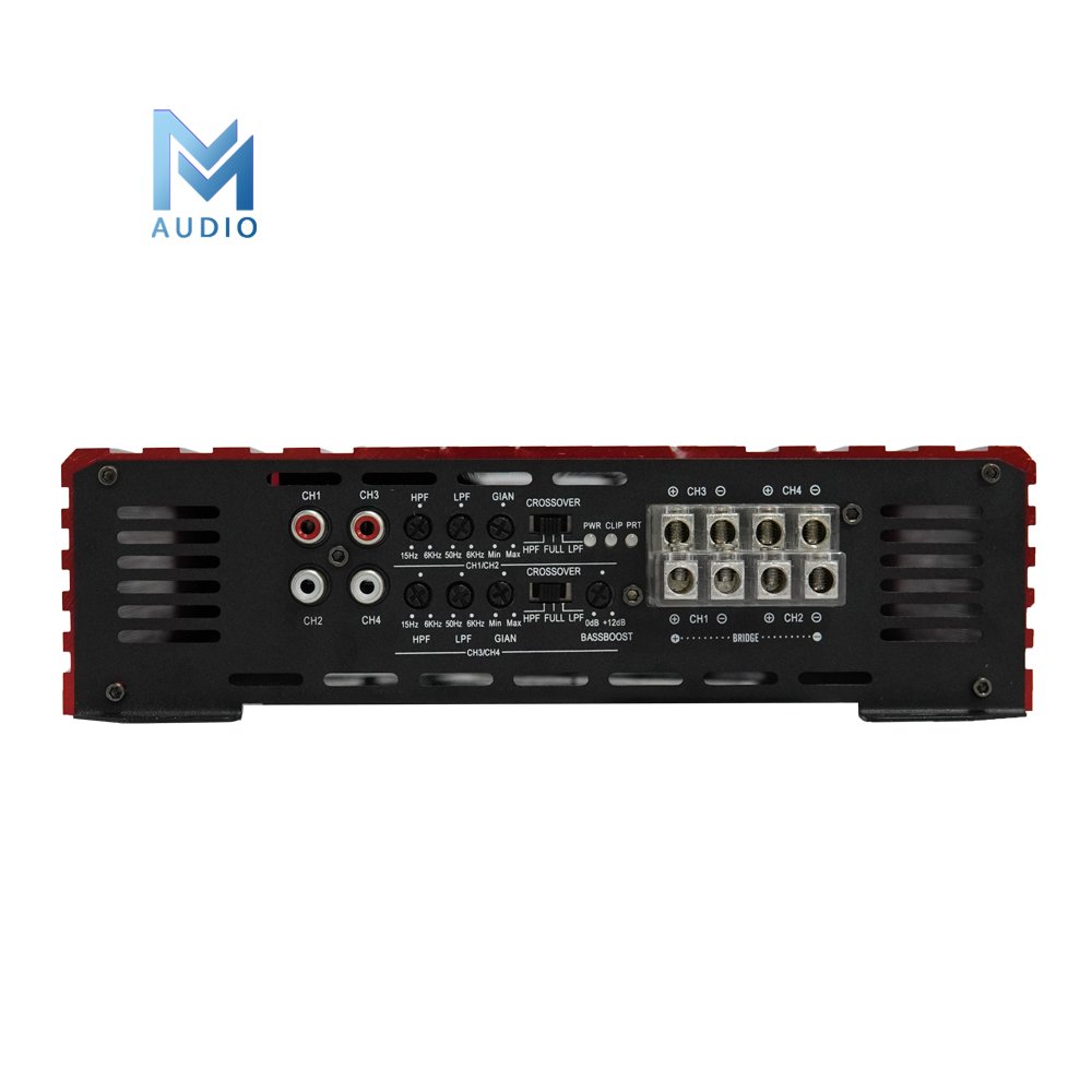 High Quality Brazilian Amplifier 800W 4CH Class D Power Amplifier Full Fange Car Amplifier Subwoofer Audio