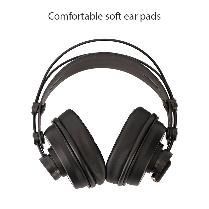Manufacture customize wired stereo headset over ear studio monitor noise canceling headphones for mixer CDJ computer