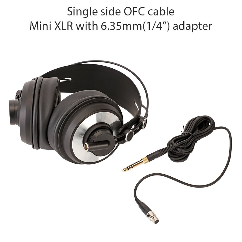 Manufacture customize wired stereo headset over ear studio monitor noise canceling headphones for mixer CDJ computer