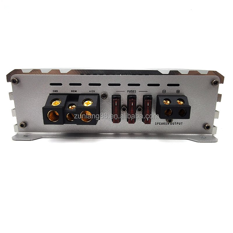 Heatsink Car Bass Amplifier Peak 7500W Class D Car Amplifier Monoblock Factory OEM Aluminium Aluminum Universal RMS 1000W 1 Ohm