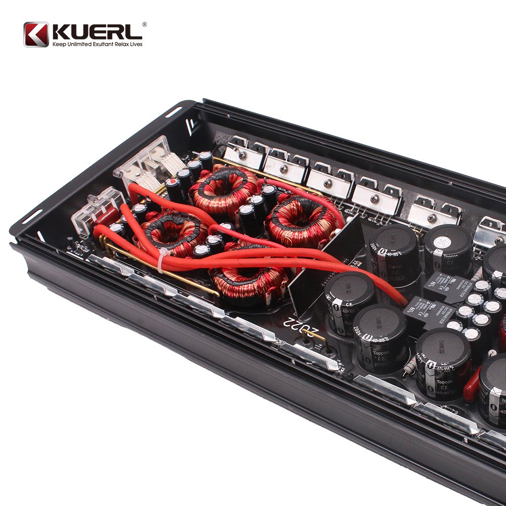 Factory Wholesale New Car 9800W Mono Class D Audio Amplifier Car Audio Modified Bass Amplifier