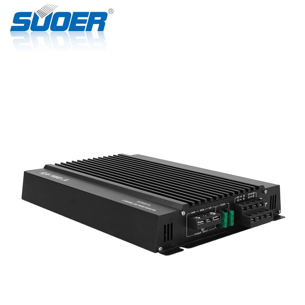 Suoer CA-460-A Hot Sale Car Music Amplifiers 12v 4 Channel Audio Amp Car Amplifier Korea