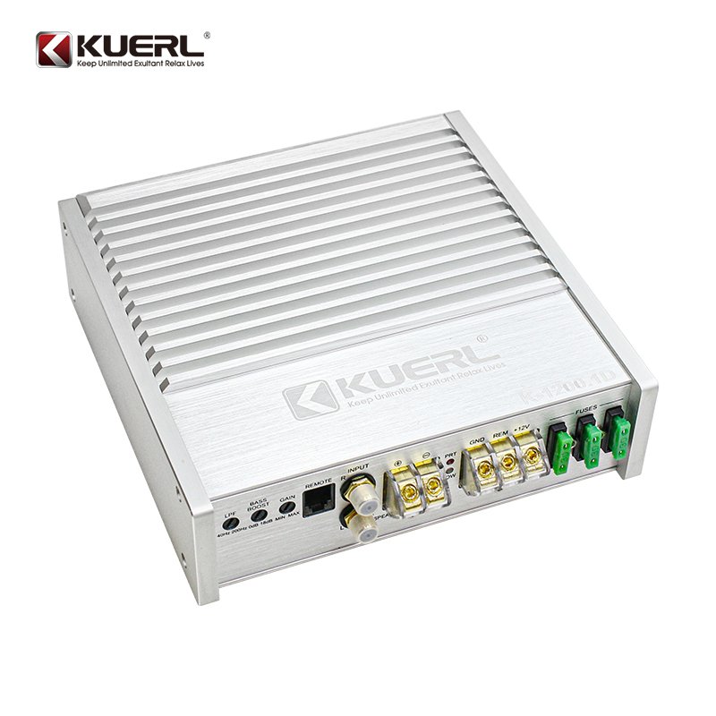 Class D Monoblock Car Amplifiers 1200W @1ohm Single Channel Car Auto Amplifier
