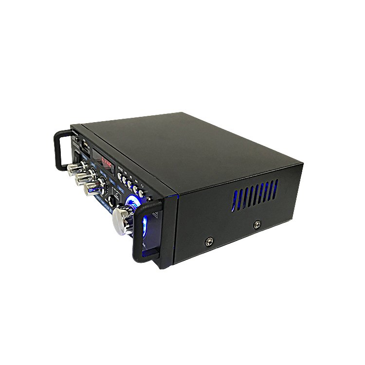 12V/24V&220V/240V Black Car Amplifier 4 Channel Sound Digital Auto Audio Power Amplifier Used Home Car Truck