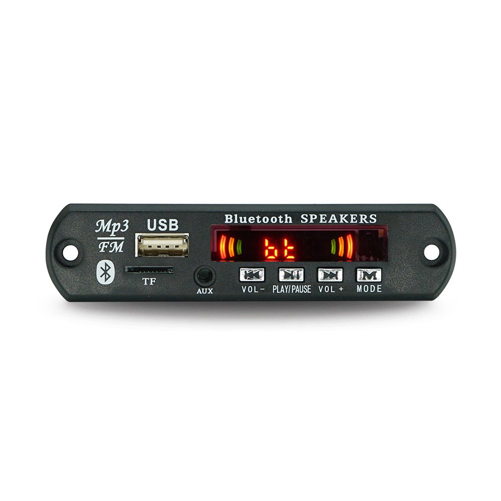 Blue. Tooth 5.0 MP3/WMA/WAV/APE/FLAC Decoder Board Car Audio USB TF FM Radio Module MP3 Blue. Tooth Music Player