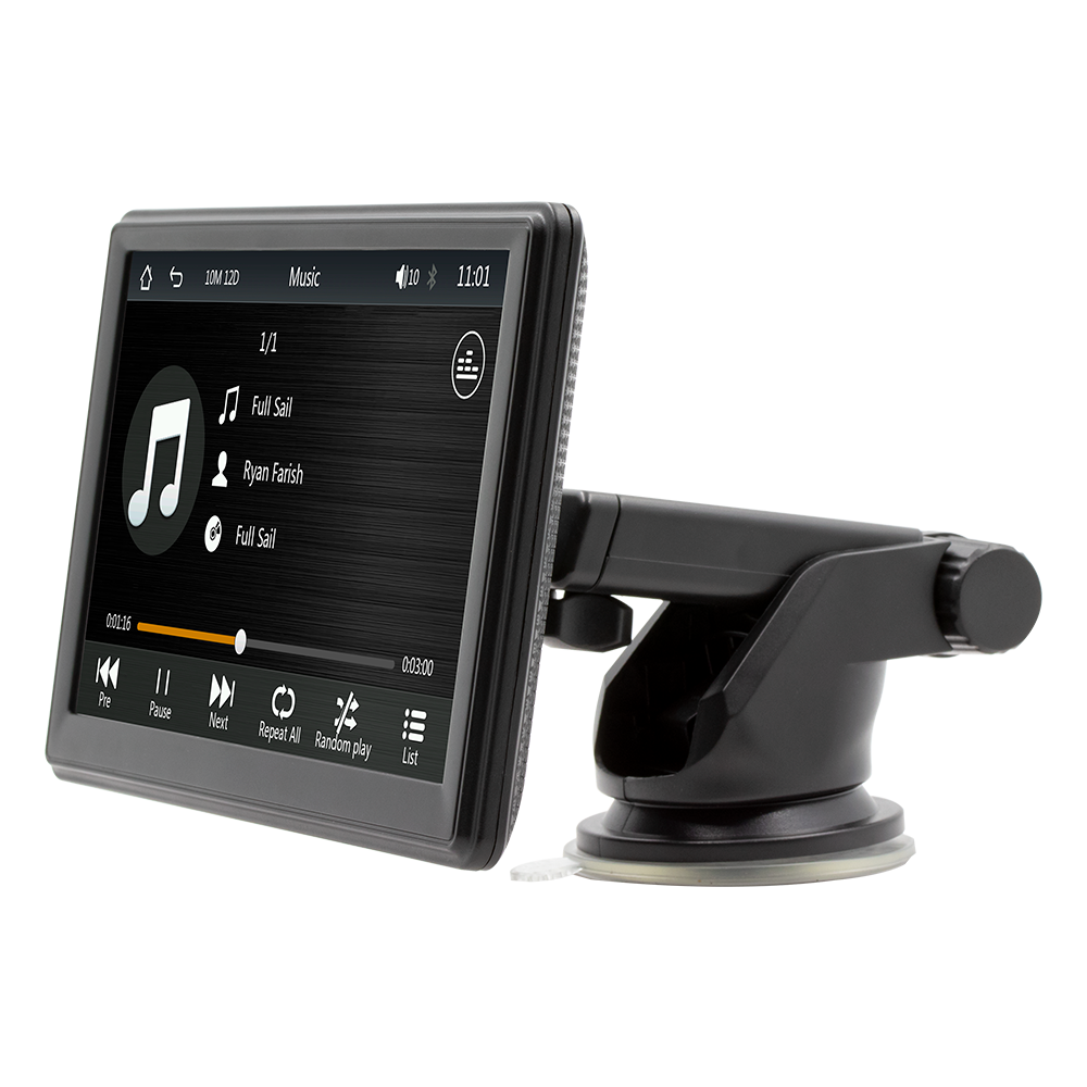 Car Radio Stereo 7 Inch MP5 Universal FM BT Carplay Tochable Screen Mirror Link Multimedia Playback Large Rotation