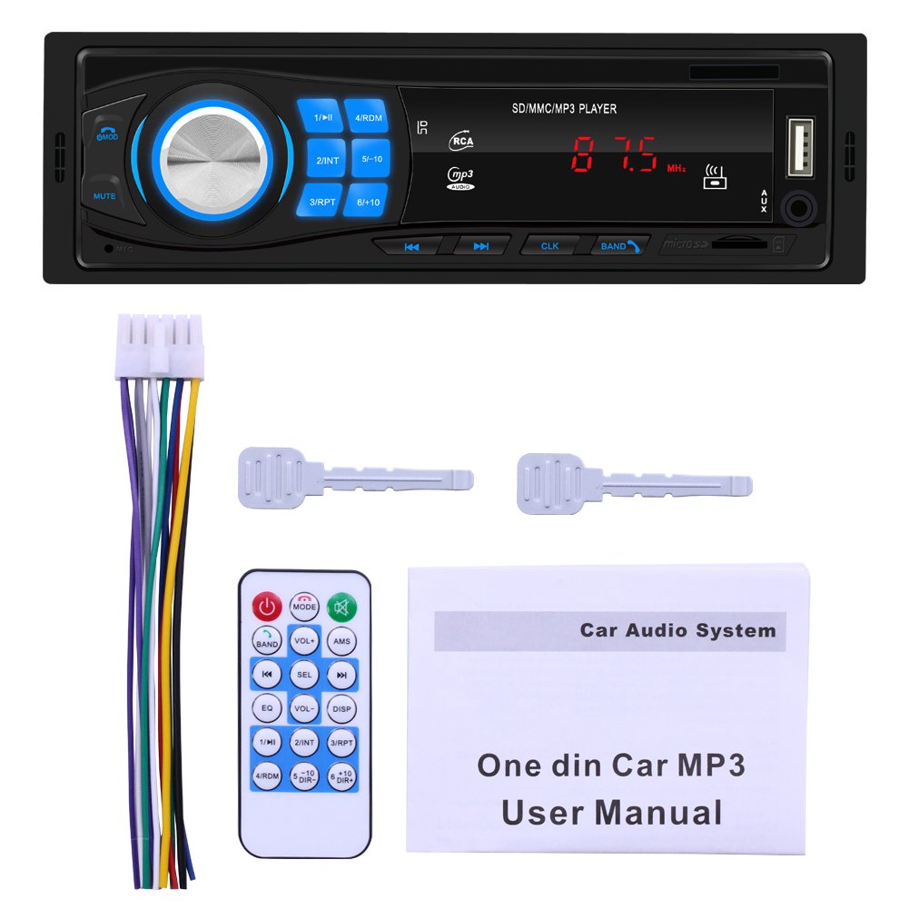 BQCC 8013 Smart Vehicle USB Car Charger Car MP3 Player FM BT Call Transmitter AUX-in Multifunction Handsfree Stereo Radio