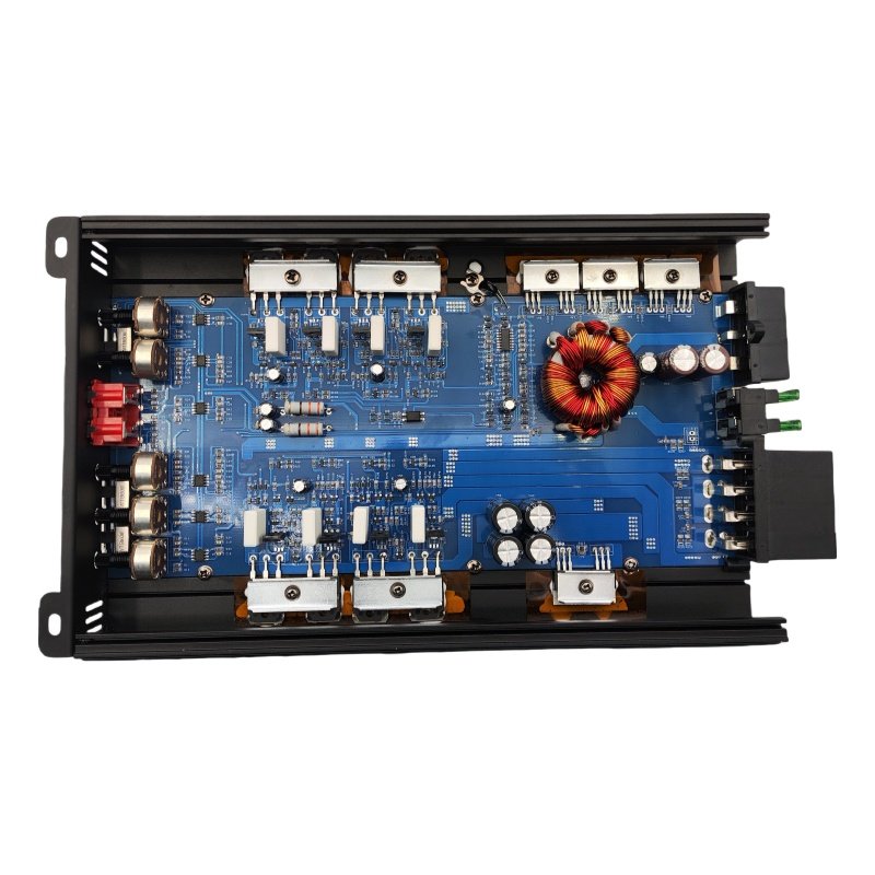 Small Class AB Professional 80 Watt Stable Double Size PCB Compact Size Car Amplifier Car Audio Amplifier 4 Channels 80.4