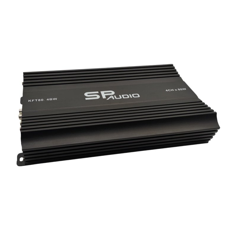 Small Class AB Professional 80 Watt Stable Double Size PCB Compact Size Car Amplifier Car Audio Amplifier 4 Channels 80.4