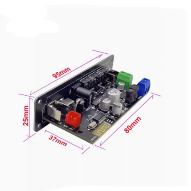 Car Speaker 12V Power Amplifier Board Adapter DIY Retrofit Wireless Power Amplifier Module Audio Receiver