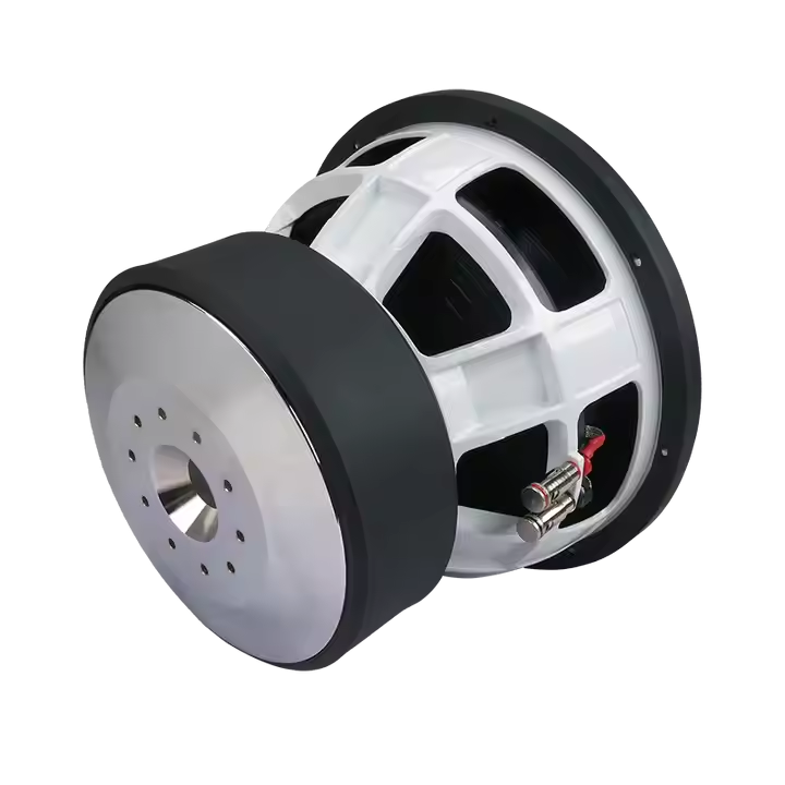 Hot Sale 12 Inch High Performance White Finish Car Subwoofer Die Cast Aluminum Basket JLD Factory Direct Amplifiers Car Speakers