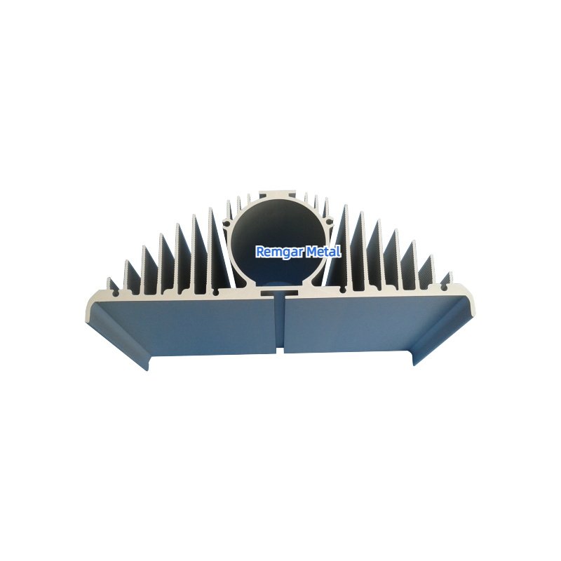 Oem New 6063 Extruded Heatsink Heat Sink Radiator Cnc Machining Electronic Extrusion Aluminum Profile for Led