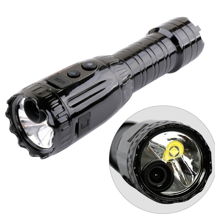 Durable Electric Waterproof Bike Lights Video Recording Equipment Bicycle Accessories Night Safety LED Flashlight