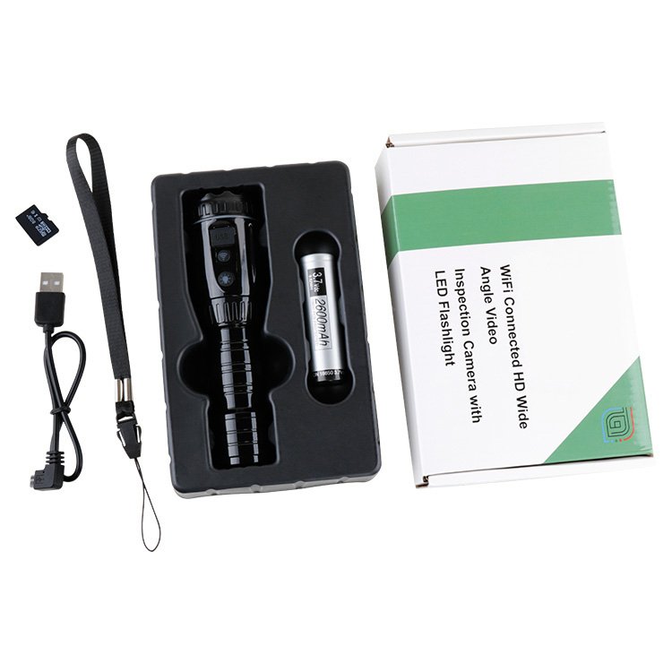 Durable Electric Waterproof Bike Lights Video Recording Equipment Bicycle Accessories Night Safety LED Flashlight