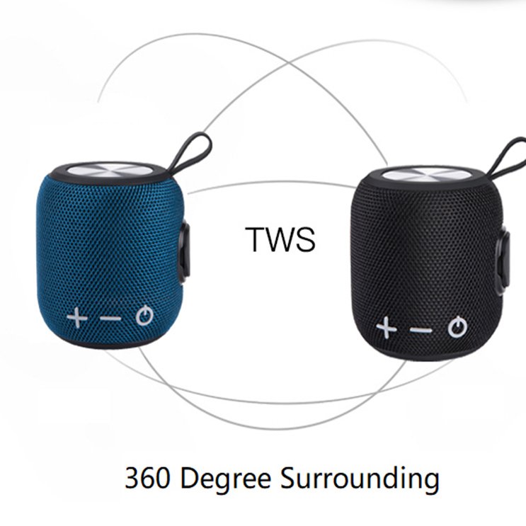 bass high quality loud bt tws mini small portable bluetooth IPX6 outdoor waterproof wireless bluetooth speaker