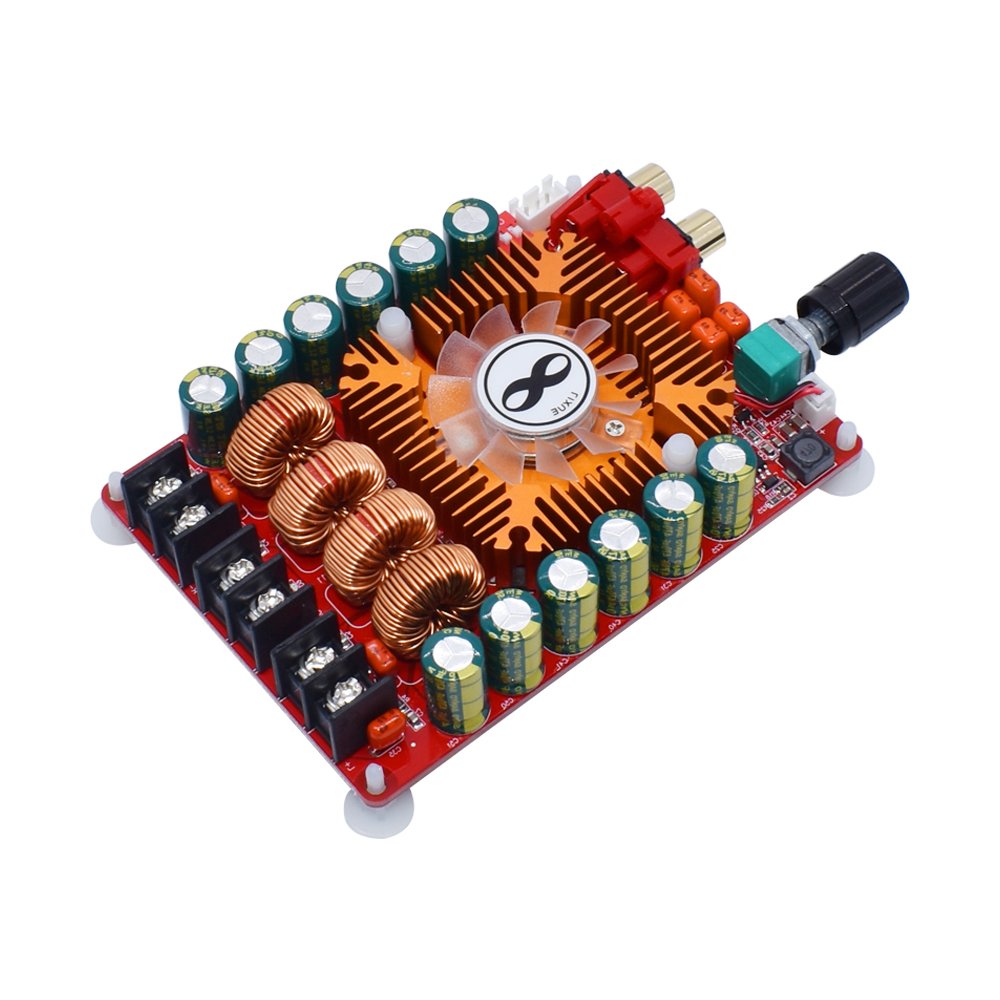 TDA7498E 2X160W Dual Channel Audio Amplifier Board, Support BTL Mode 1X220W Single Channel, for Car Vehicle Computer TDA7498E