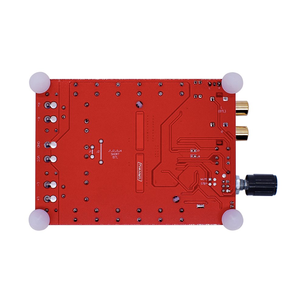 TDA7498E 2X160W Dual Channel Audio Amplifier Board, Support BTL Mode 1X220W Single Channel, for Car Vehicle Computer TDA7498E