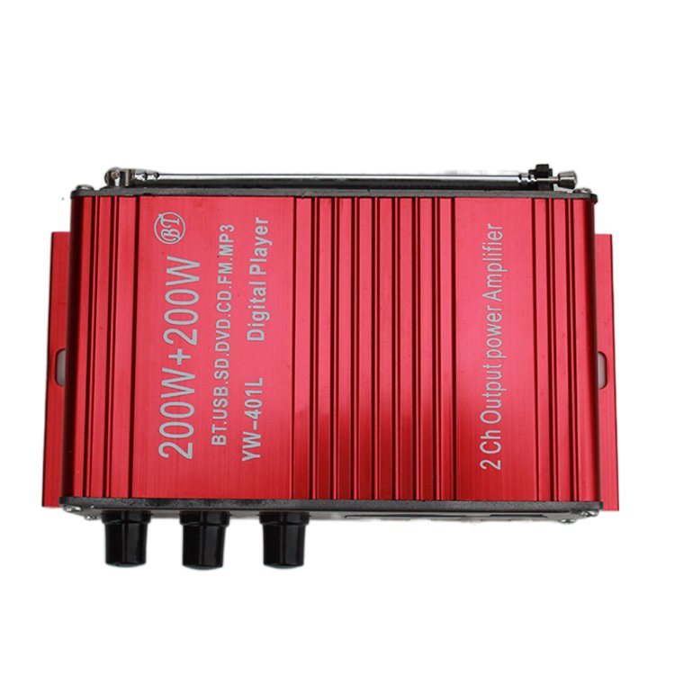 12V Hifi 2 Channel Class Car Audio Amplifiers BT Wireless Mini Amplifier
