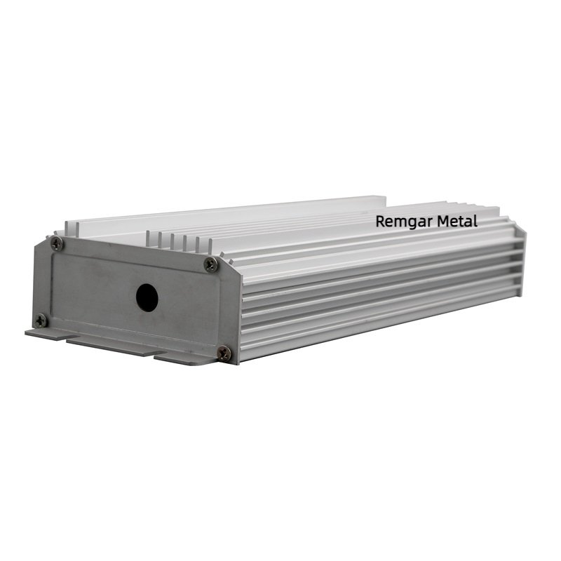 6061 T6 6063 T5 Power Supply Extruded Heatsink Profile Shell Extrusion Aluminum Heat Sink Custom Enclosure