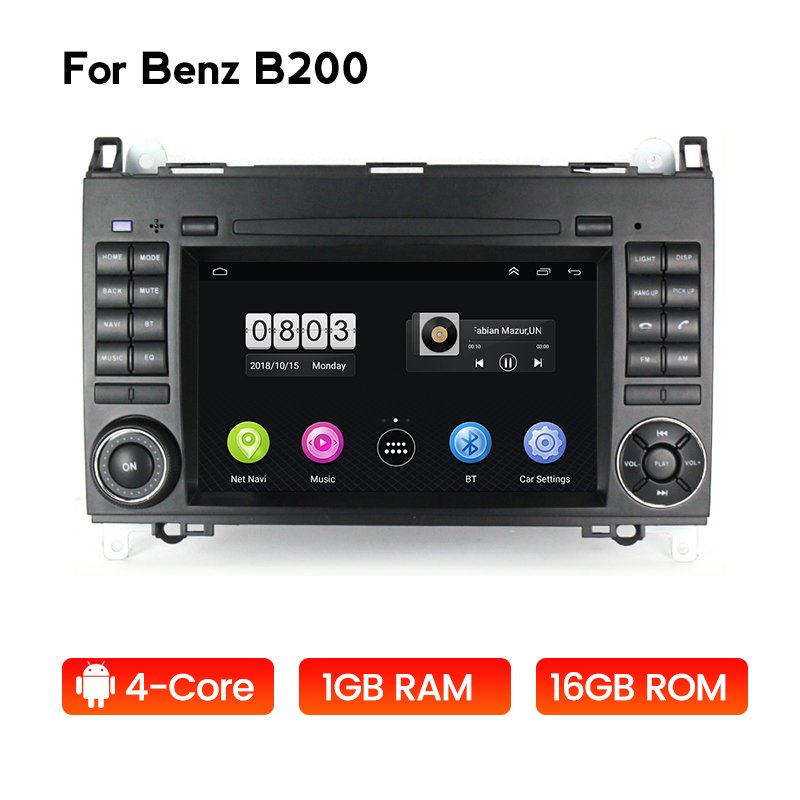 MEKEDE for Mercedes Benz B200 Sprinter W906 W639 AB Class W169 W245 Viano Vito 4GB+64GB Car Dvd Gps Head Unit Wifi BT Autoradio