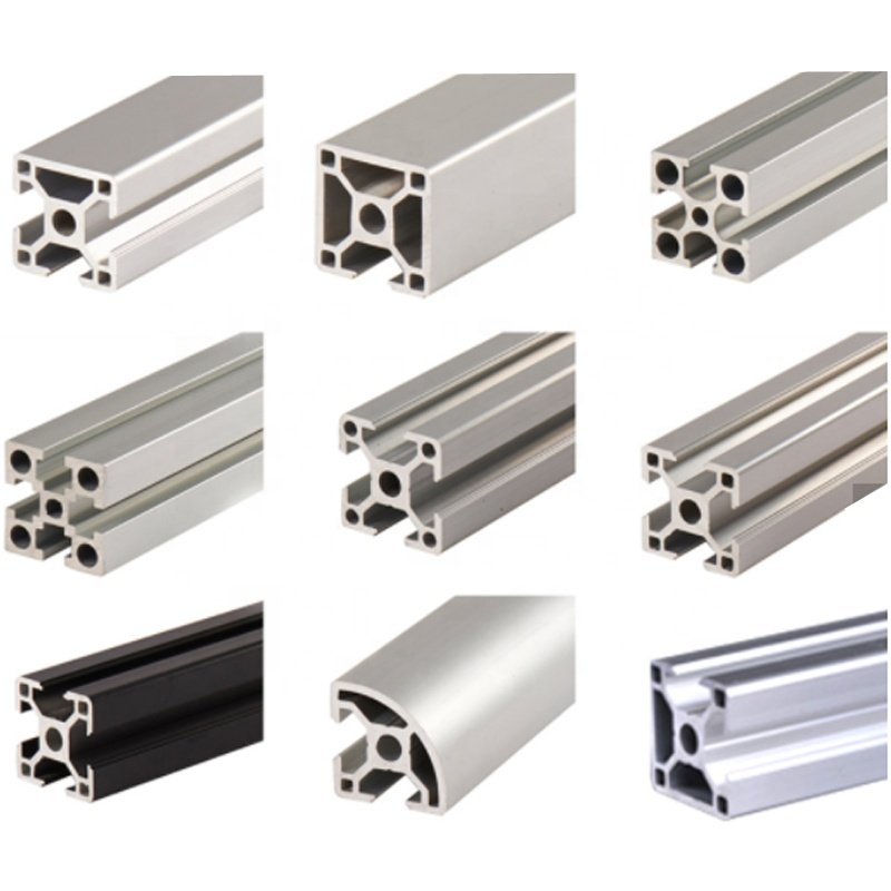 Aluminium Extrusion 1010 2020 3030 4040 4545 3090 3060 4080 8080 Vslot T Slot Profiles for Pergola Gazebo