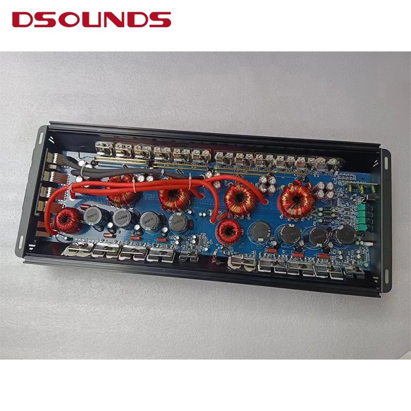 Full Range Car Amplifier Big Power Amplifier 5000Wrms Mono Block Amplifier for Car Audio System