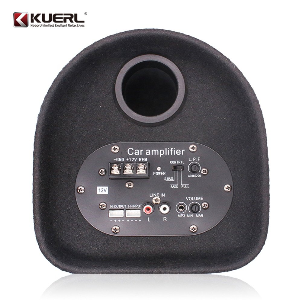 Competitive Price Car Audio Tunnel Subwoofer with Amplifier 6 Inch Car Bass Tube Subwoofer
