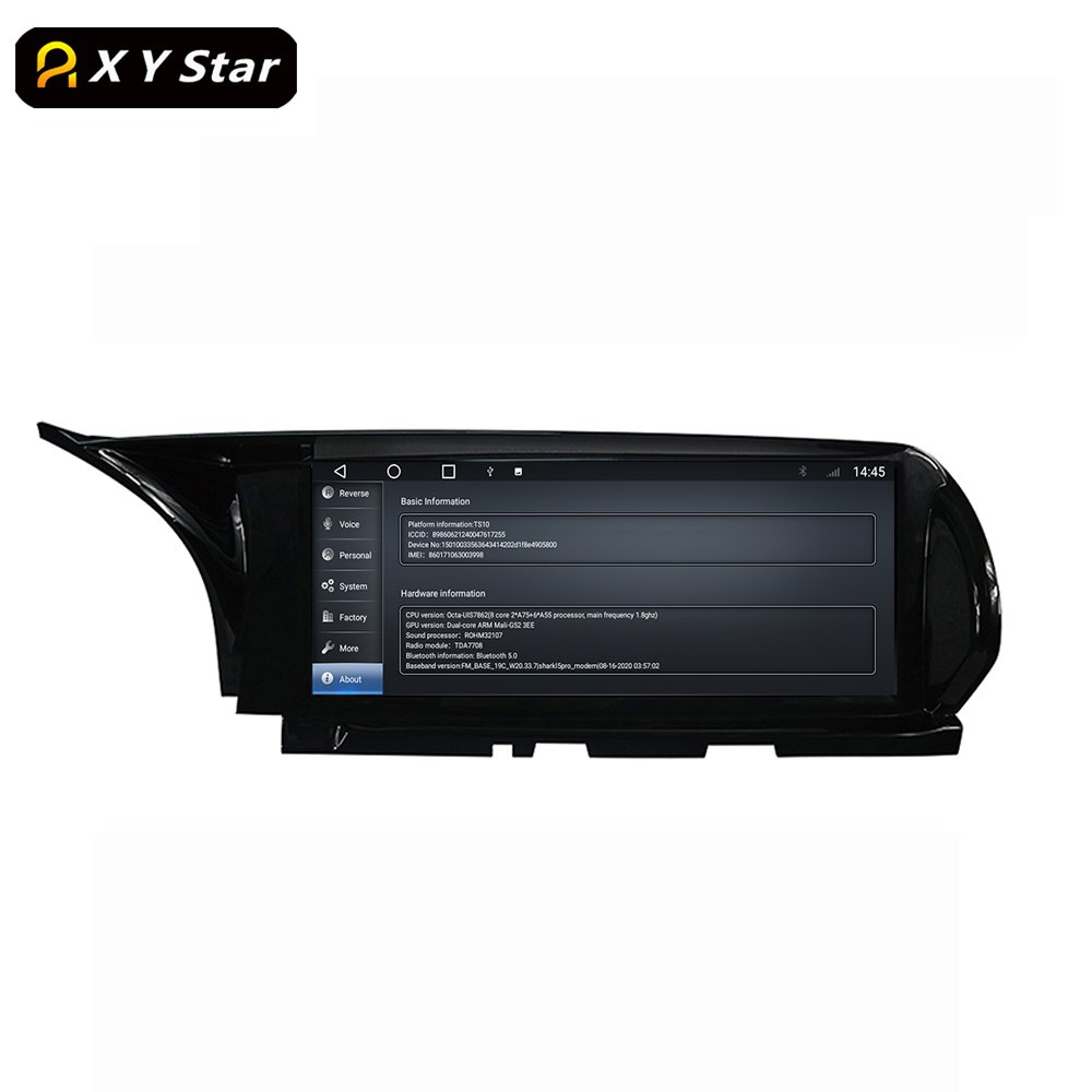10.25" Carplay Android Car Dvd Multimedia Player for Infinity QX30 2015-2019