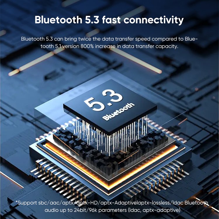 BRZHIFI DAC Chip AK4499 Aluminum Alloy BT 5.3 LDAC APTX Audio Music Home Decoder Hifi Amplifier