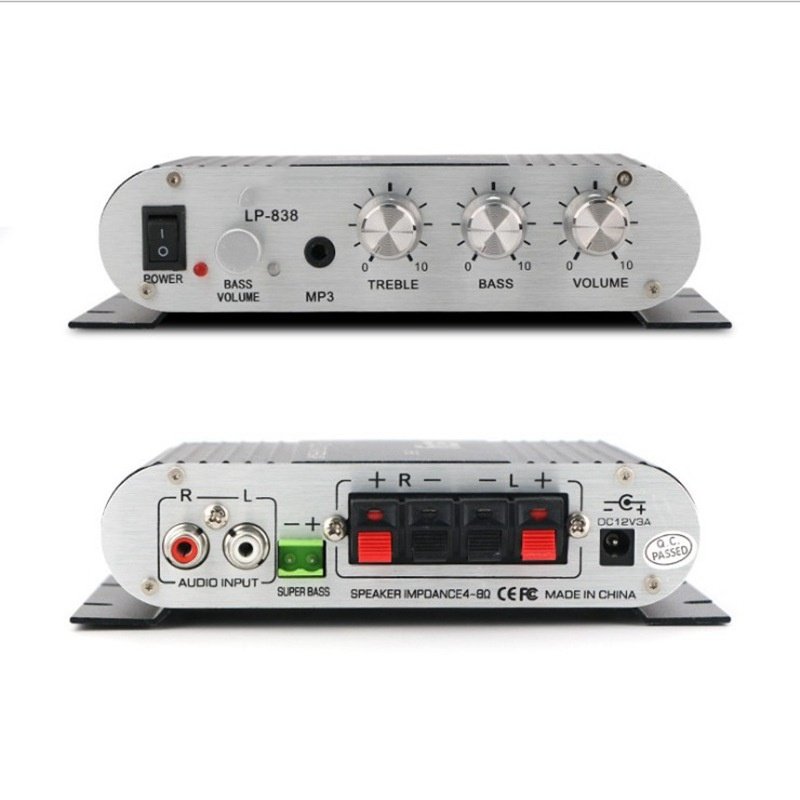 838 Hi-Fi Amplifier 2.1CH High Power Heavy Subwoofer Linear Category Product